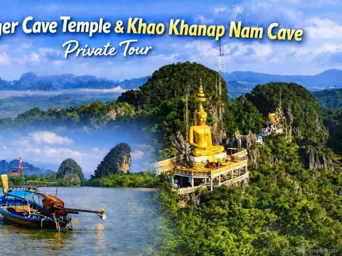private Tiger Cave Temple and Khao Khanab Nam longtail boat tour, photo 1